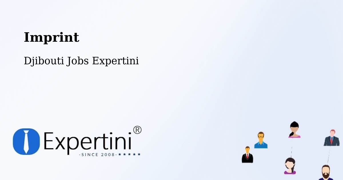 Imprint – Holhol - Djibouti Jobs Expertini